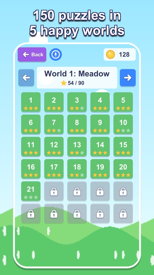 Color Critters world map